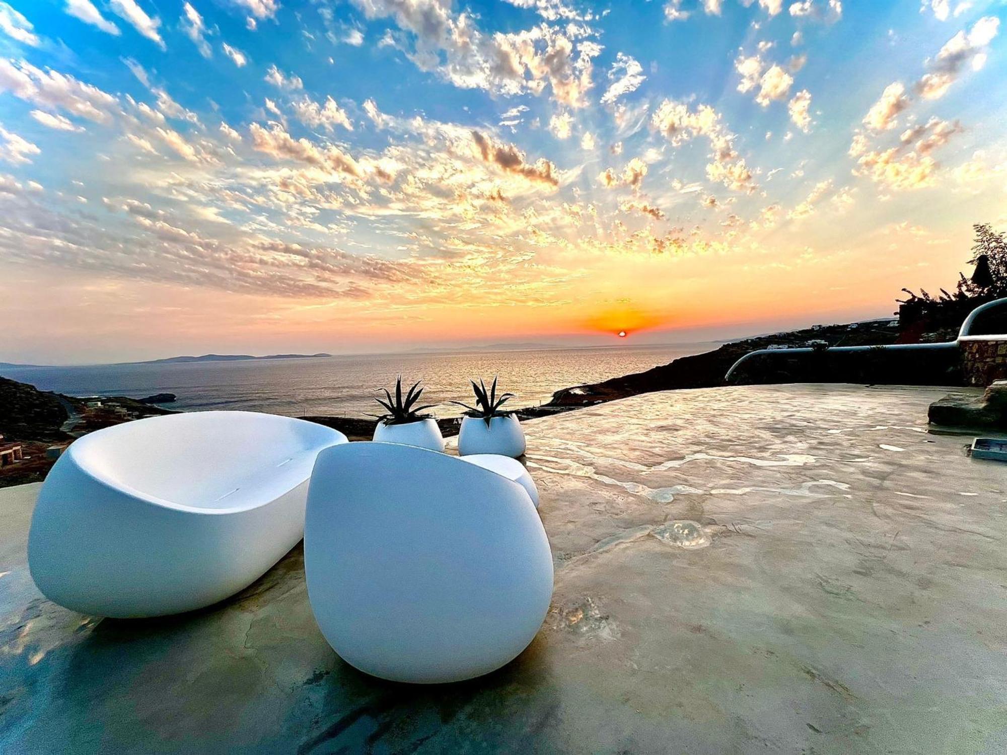 Villa Agnes Mykonos Mykonos Town Buitenkant foto